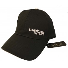 Bebe Sport Baseball Cap Adjustable Strap Black Hat  eb-45984925